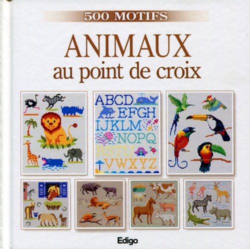 Animaux au point de croix