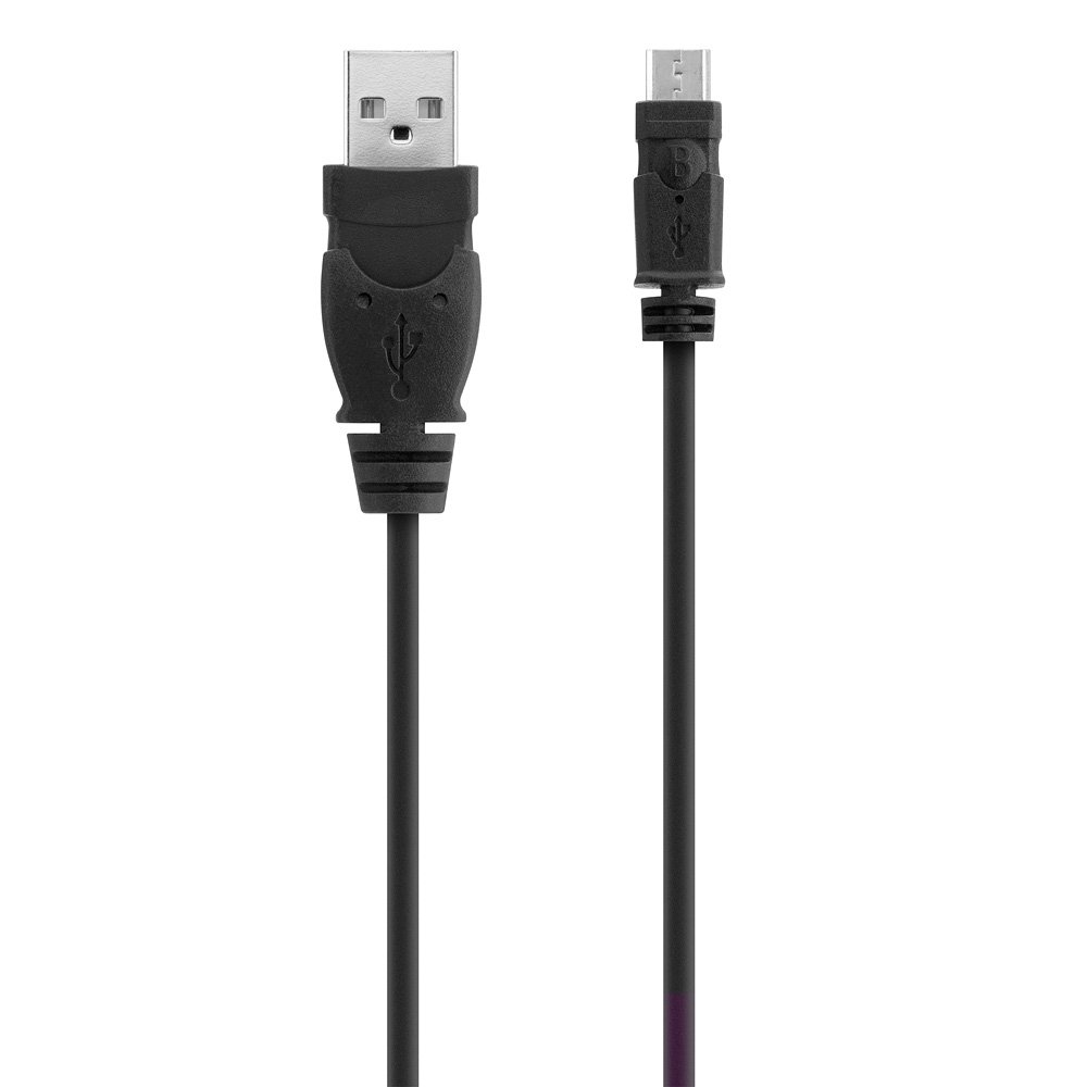 Belkin F3U151CP1.8M-P USB 2 to Micro USB Cable 6 Feet 1.8 Meter Black for Samsung Nexus LG Sony HTC Kindle