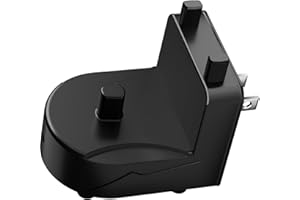 Teeteck Wall Charger for Braun Oral-B Electric Toothbrushes Pro 1000,2000,3000,5000, 7500/iO 3/4/5/6 Series/Genius etc(Except iO 7/8/9/10 and Pulsonic Series) Wall Plug Charger Base (Black, US)