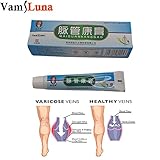 5PCS X Spider Vein Varicose Veins Cream For Leg