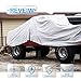 Patio Paradise 10' x 14' White Tarps Waterproof Heavy Duty Plastic Tarp UV Resistant Poly Tarpaulin with Reinforced Edges for Outdoor Furniture Car Ports Greenhouse Canopy Tent Painting Cover