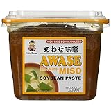 Miko - Awase Miso Soyabean Paste (Aka + Shiro) - 500 Gram - GMO Free Japanese Miso Paste