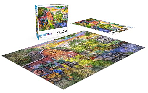 Buffalo Games - Dominic Davison - Oak Tree Farm - 1000 Piece Jigsaw Puzzle for Adults Challenging Puzzle Perfect for Game Nights - Finished Puzzle Size is 26.75 x 19.75