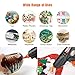Hot Glue Gun, ABOX 60W Thermostat Hot Melt Glue Gun, Rapid Preheating with PTC Heating Technology,15 Pcs Premium Glue Sticks,Copper Nozzle and ON-Off Switch, DIY Arts &Crafts Projects, Quick Repairs