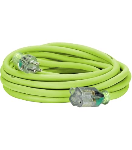 Amazon.com: Flexzilla Pro Extension Cord, 12/3 AWG SJTW, 25 ft