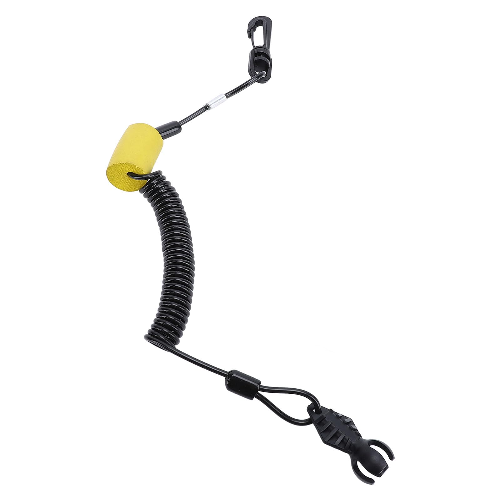 Jet Ski Key Lanyard Replacement for Sea-Doo GTR SPARK Elastic Tether Cord with -Theft Clip OEM Compatible RF-Dess Learning Key for 2016-2017 RXP RXT Marine-Grade