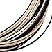 10pcs 5 Feet Black & Ivory ABS Guitar Binding Purfling Strip 16501.52mm Thick