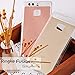 Huawei P9 Case, Ringke [FUSION MIRROR] Bright Reflection Radiant Luxury Mirror Bumper [Drop Protection/Shock Absorption Technology][Attached Dust Cap] For Huawei P9 - Rose Gold
