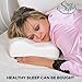 Save&Soft Gel Memory Foam Pillow - Doctor Recommended Contour Design - Reversible Orthopedic Sleeping Pillow Helps to Reduce Neck Pain - Cervical Chiropractic Cooling Pillow for Men Women