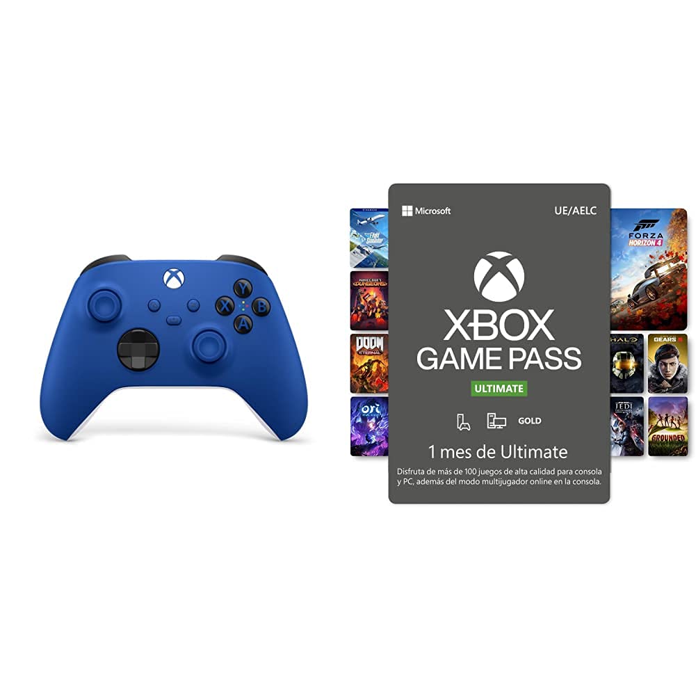 Microsoft-Mando-Xbox-Shock-Blue-Color-Azul-Suscripcion-Xbox-Game-Pass-Ultimate-1-Mes-XboxWin-10-PC-Codigo-de