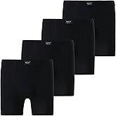 Mody Men's Boxer Briefs Underwear 4-Pack, Men's Cotton Boxer Brief, Soft Boxers for Men, Breathable Boxer Briefs