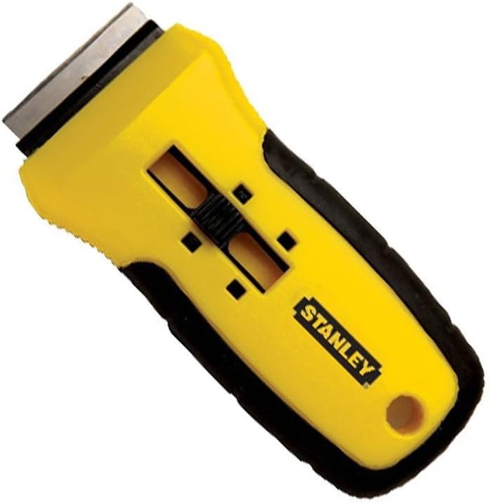 Stanley Window Scraper with Soft Handle 5 Blades Omaggio 0-28-217