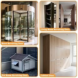 Alise 6'' Pivot Hinge Rotating Door Hinges 360