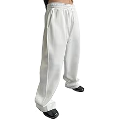 Baggy Sweatpants Men Wide Leg Sweats Pants Loose