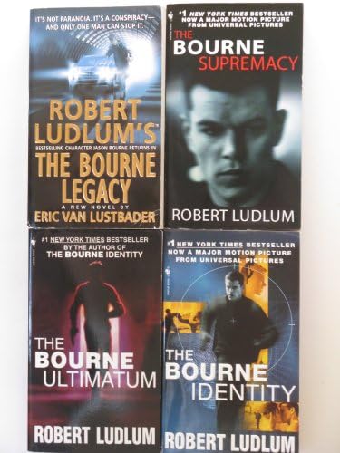 The Bourne Trilogy Series Collection Robert Ludlum 9 Books Set