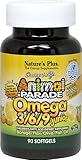 Nature's Plus Animal Parade Omega 3-6-9 Junior-90 Softgels