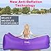 Great Home Inflatable Air Lounger Hangout Sofa Bag 2017 Upgrade Version Air Chair Couch Sofa Hammock Gets Inflated and Holds Air 50% Better Than Other Inflatable Couch Chair Hammock