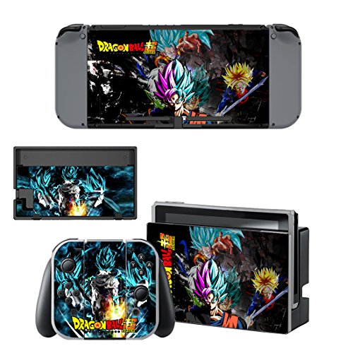 Vanknight Vinyl Skin Decal Sticker Wrap for Nintendo Switch Console Joy-Con Dock Skin