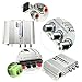 Car Amplifier, ELEGIANT 300W 12V Super Bass Mini Amplifier 2.1-Channel Auto Sound Enlarger Lightweight Hi-Fi CD iPod MP3 MP4 Car Audio Stereo Bass Amplifier
