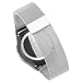 Wearable4U Milanese Magnetic Loop Quick Release Replacement Stainless Steel Watch Band Strap 18, 20 or 22mm (Silver, 20 mm)