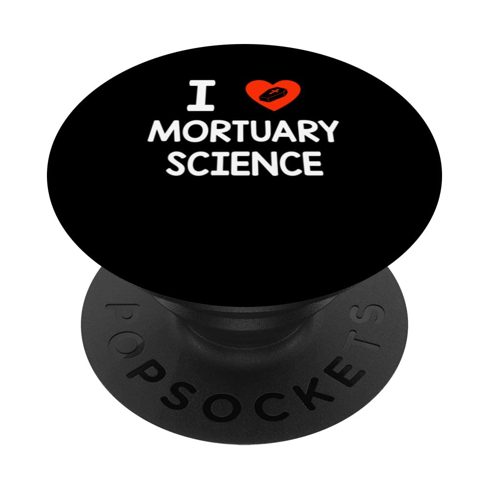 Mortuary Science - Professional Embalmer Funny Gravedigger PopSockets Swappable PopGrip