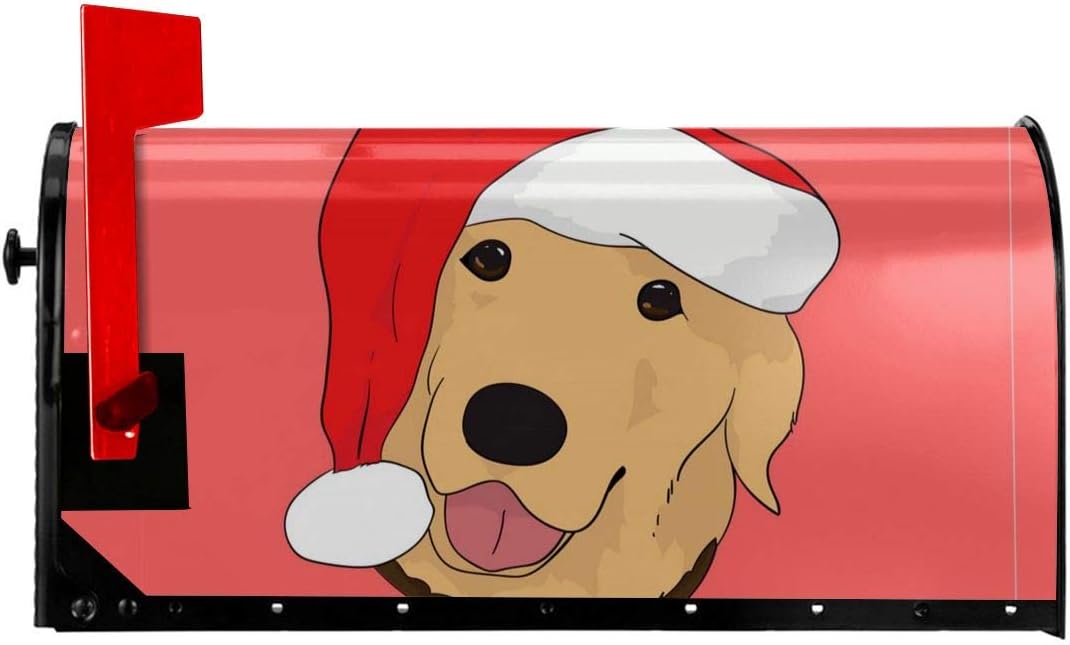 Golden Retriever Dog Mailbox Cover Mailbox Wraps