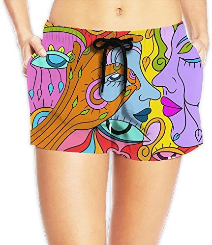 Art Breathable Women Shorts