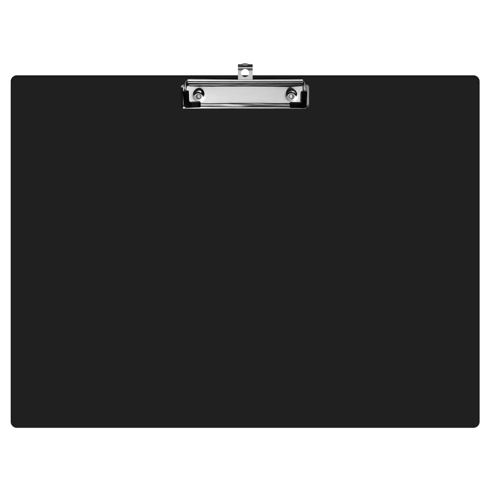 NUOBESTY Clipboard Landscape Clipboard Hardboard with Low Profile Clip for Classrooms,Offices,Restaurants,Doctor Offices