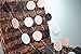 HEARTFEEL 2 Sets of 6.5 Feet Long Circle Dots Paper Garland Hanging Décor White Grey Baby Pink Party Decoration (CC-1)