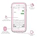 iPhone 8 Case, iPhone 7 Waterproof Case Compatible, ZVEproof Full Body Shockproof Snowproof Dirtproof Cover for Swimming Snorkeling iPhone 8/iPhone 7-4.7 inch (Pink)