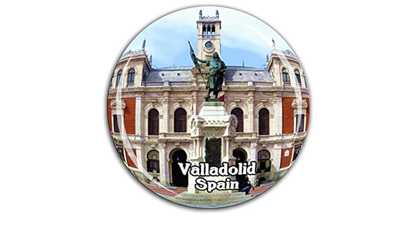 Weekino Valladolid España Imán de Nevera Cristal 3D Cristal ...