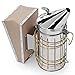Honey Keeper Bee Hive Smoker Stainless Steel with Heat Shield Beekeeping Equipment primary