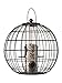 Gardener's Supply Company Globe Cage Bird Feeder | Outdoor Sturdy and Squirrel Proof Hanging Cage | Best for Finches Hummingbirds Nuthatches and Other Small Birds - Holds 3 Cups of Seeds