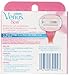 Gillette ComfortGlide White Tea Women's Razor Refills, 4 Count (Packaging May Vary)