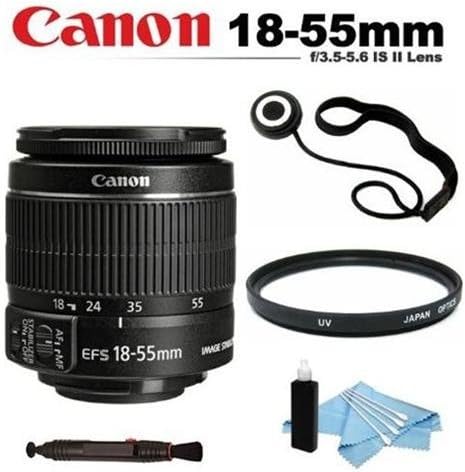 Canon EF-S 18-55mm Lens + UV Filter For Canon Reb