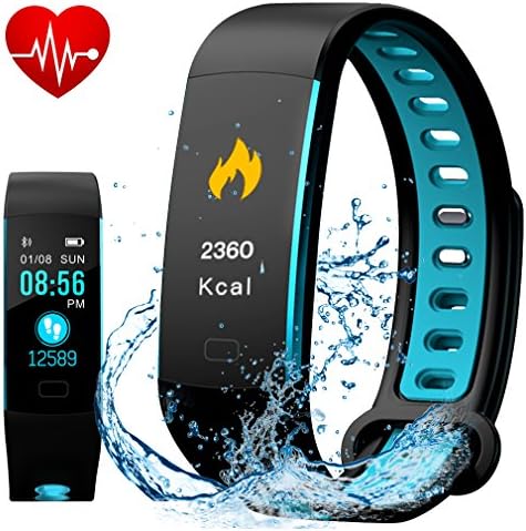 Fitness Tracker, Smart Watch, Activity Tracker With Heart Rate Monitor, Calories track, Color Screen Sleep Monitor, IP68 Waterproof Bracelet Pedometer Wristband Wireless Band for Android and IOS