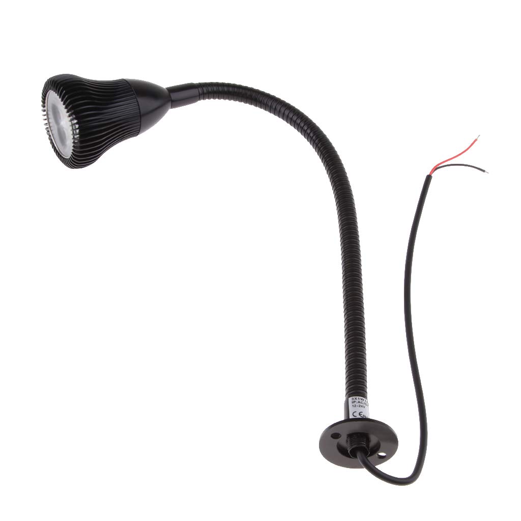 Kawn 3W Wall Mounted Reading Light Flexible Gooseneck Amazon.in