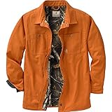 Legendary Whitetails Men's Creek Bed Canvas Shirt Jacket Canyon XX-Large Tall