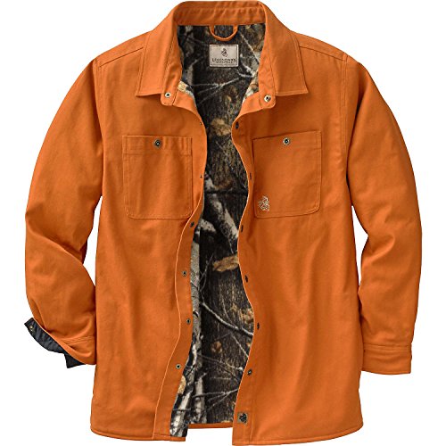 Legendary Whitetails Men's Creek Bed Canvas Shirt Jacket Canyon XX-Large Tall