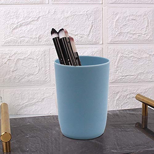 4-Piece Bathroom Set, Accessories Includes Soap Dispenser Pump, Tumbler Cup, Toothbrush Storage, Food Grade Plactic, Multipurpose - Thumbnail 6