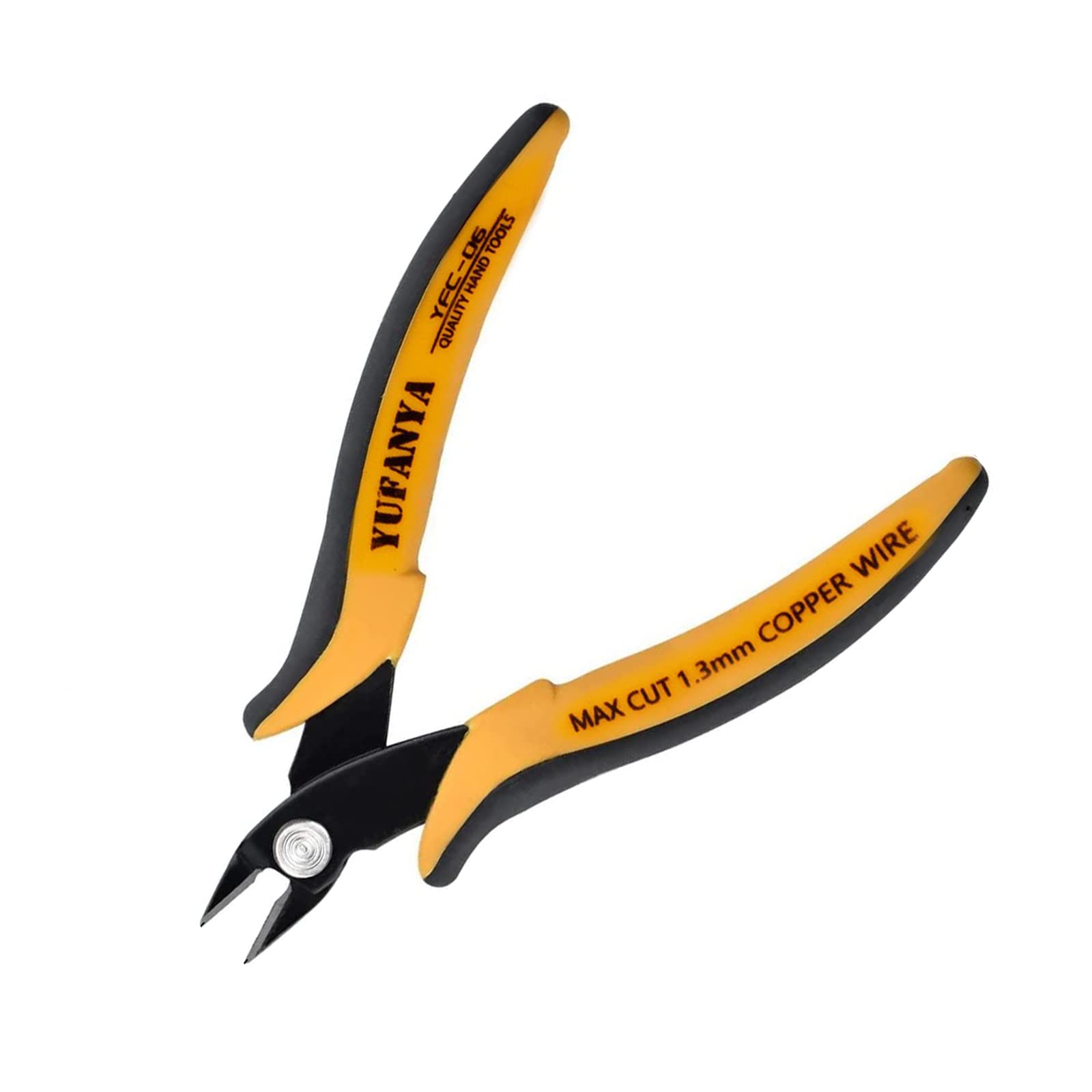1pcs Mini Wire Cutters-Flush Cutters,Small Side Cutting Pliers,Flush Pliers Diagonal Side Cutters Wire Cutter Snips with Soft Grip for DIY Craft and Jewelry
