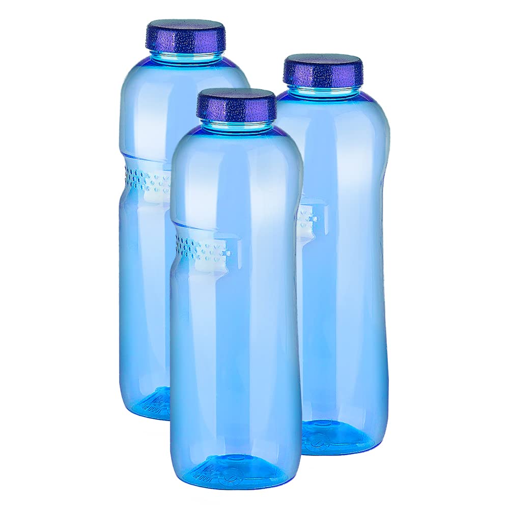 Greiner 3 x 1 Litre Tritan Water Bottles - BPA Free
