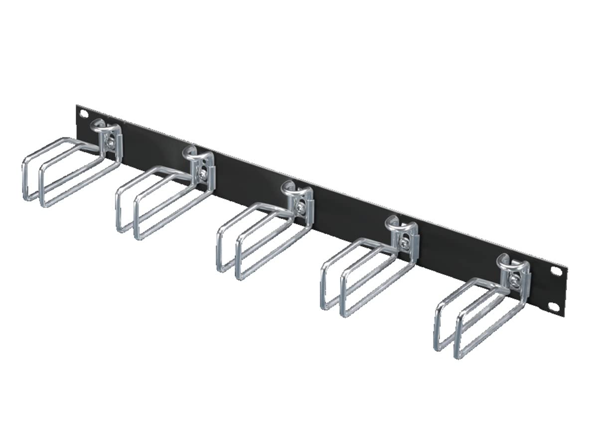 Rittal Manoeuvring Panel 1HE H x D 43 x 105 mm RAL 9005 Steel Bracket