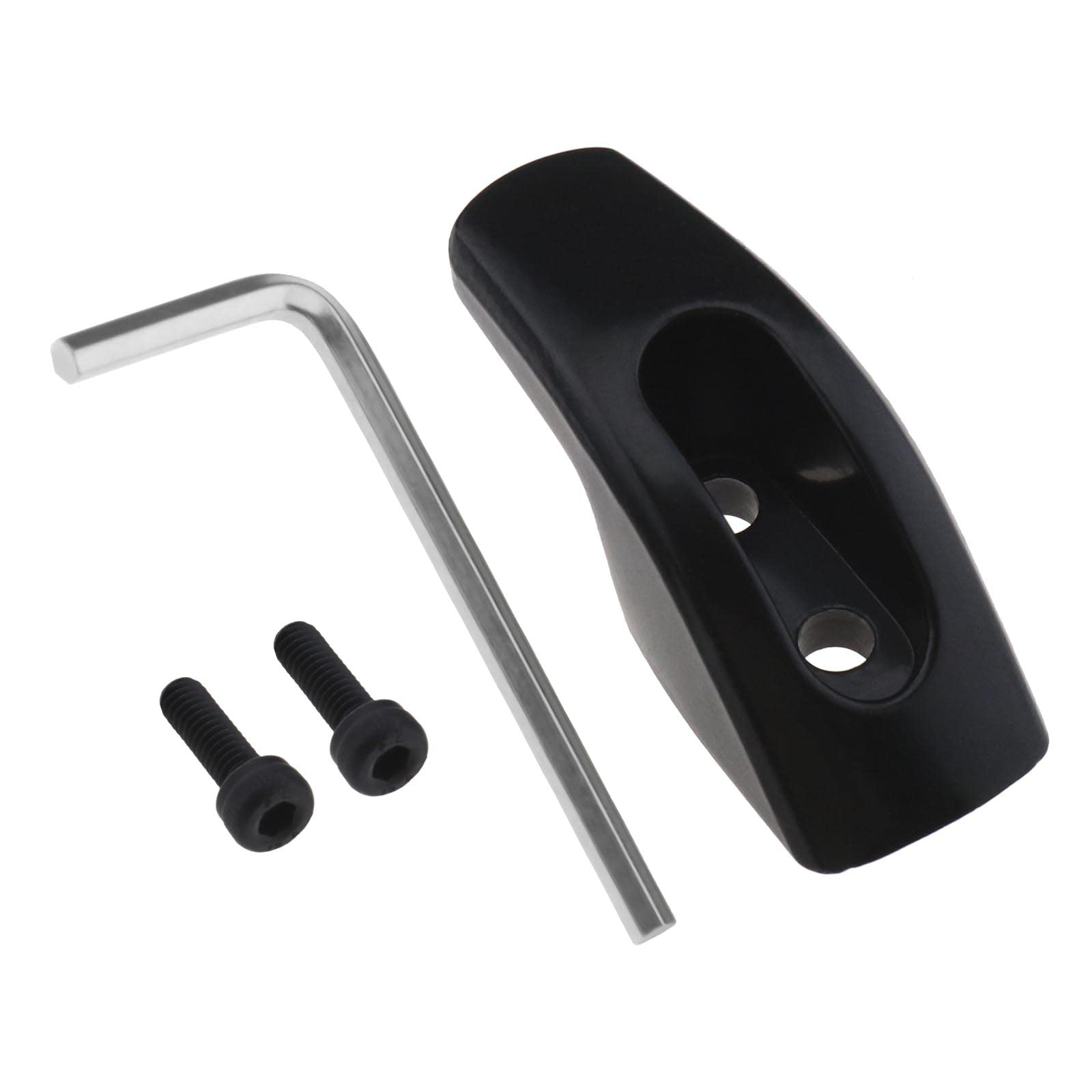 YINETTECH Folding Hook Hanging Buckle Hanger Front Hook Compatible with NineBot Segway ES1/ES3/ES4/ES5/E22/E25 Electric Scooter Models Replacement Parts Black