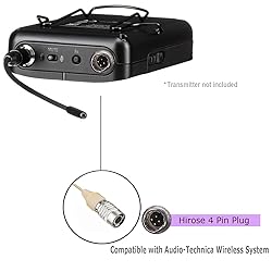 Haoin Headset Microphone Double Over Ear Earset