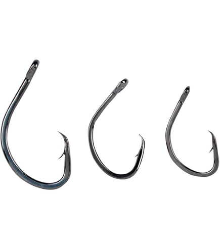 Owner American 5363-101 Mutu Circle Hook Size 1, Forged/Hangnail Point, 2X, Multi, One Size : Circle Fishing Hooks : Sports & Outdoors