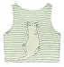 Women's Multi Digital Printed Sexy Bodycon Sleeveless Cropped Tank Top (Cat)