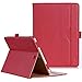 ProCase Galaxy Tab S2 9.7 Case - Leather Stand Folio Case Cover for Galaxy Tab S2 Tablet (9.7 inch, SM-T810 T815 T813) -Red