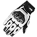 ILM Air Flow Leather Motorcycle Gloves Touchscreen for Men and Women Model-GRC01 (XL, White)
