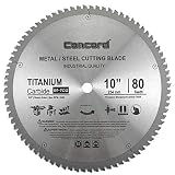 Concord Blades MCB1000T080HP 10-Inch 80 Teeth TCT Ferrous Metal Cutting Blade